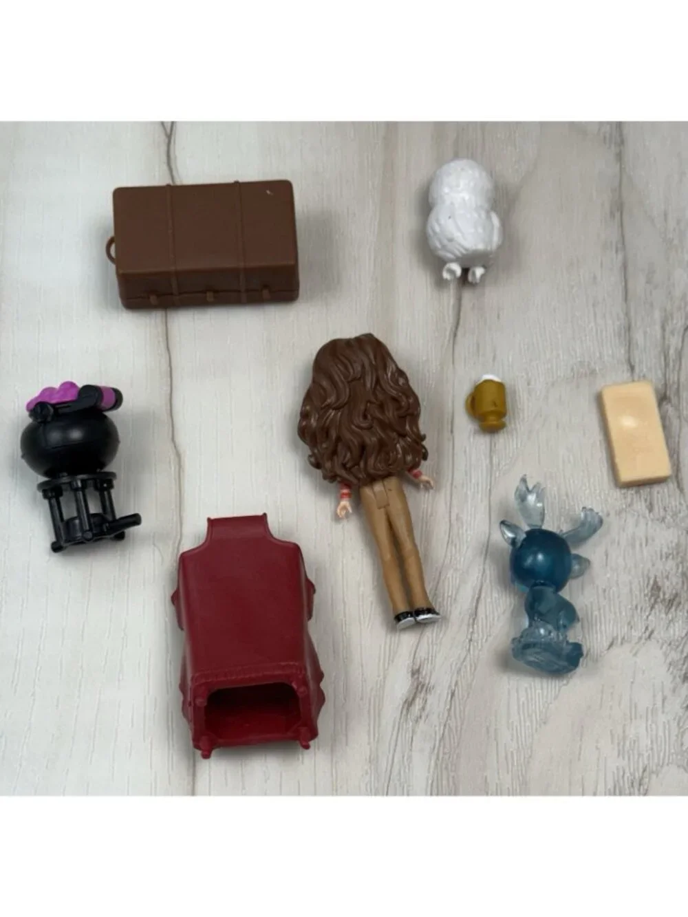 8pc Replacement Lot HARRY POTTER Wizarding World Magical Minis Hogwarts Castle